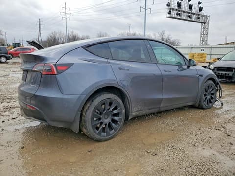 2023 Tesla Model Y, VIN 7SAYGAEE1PF978644. Photo 3 of 6 from Copart auction. OpenDataCar US salvage catalog.