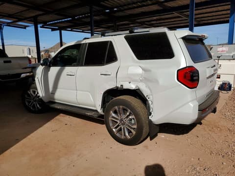 2025 Toyota 4Runner, VIN JTEVA5BR3S5039131. Photo 2 of 6 from Copart auction. OpenDataCar US salvage catalog.