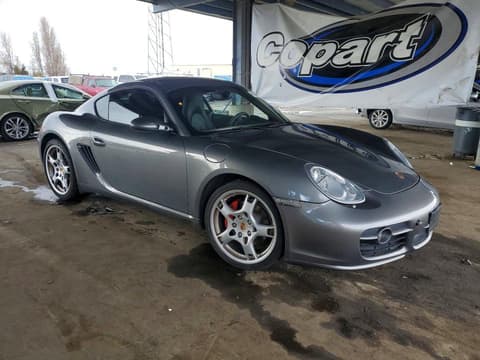 2007 Porsche Cayman, VIN WP0AB29877U782884. Фото 4 з 6 з аукціону Copart. Каталог авто зі США OpenDataCar.