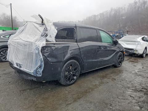 2025 Honda Odyssey, VIN 5FNRL6H71SB074647. Фото 3 з 6 з аукціону Copart. Каталог авто зі США OpenDataCar.