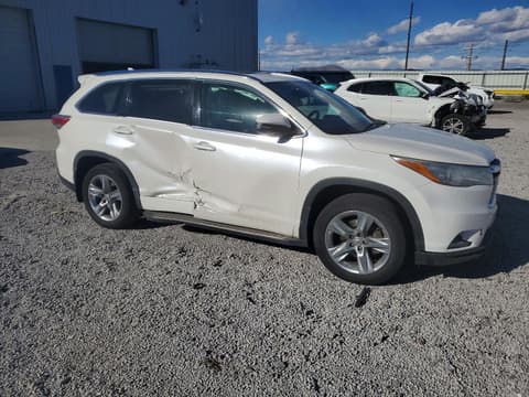 2014 Toyota Highlander, VIN 5TDDKRFH9ES059503. Zdjęcie 4 z 6 z aukcji Copart. Katalog aut z USA OpenDataCar.