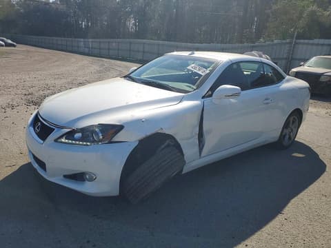 2012 Lexus IS 250c, VIN JTHFF2C28C2523789. Фото 1 з 6 з аукціону Copart. Каталог авто зі США OpenDataCar.