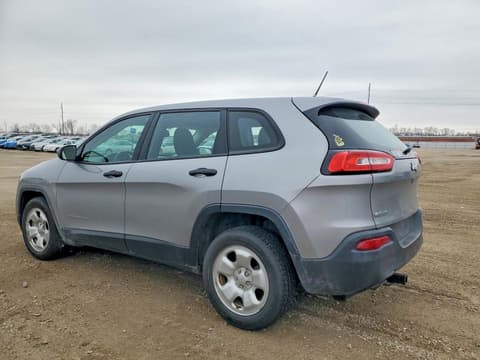 2015 Jeep Cherokee, VIN 1C4PJLAB3FW596756. Фото 2 з 6 з аукціону Copart. Каталог авто зі США OpenDataCar.