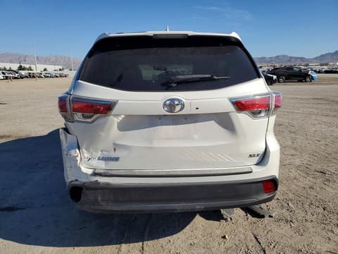 2016 Toyota Highlander, VIN 5TDKKRFH1GS137203. Фото 6 з 6 з аукціону Copart. Каталог авто зі США OpenDataCar.