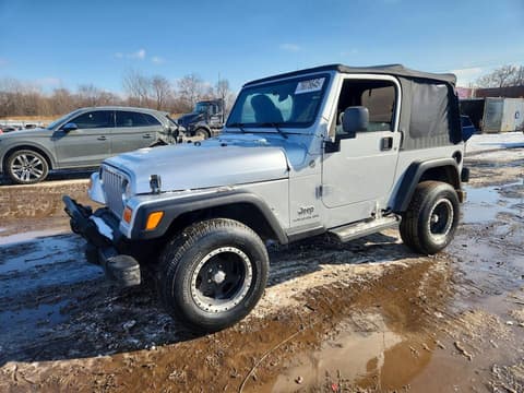 2004 Jeep Wrangler, VIN 1J4FA29144P743766. Фото 1 з 6 з аукціону Copart. Каталог авто зі США OpenDataCar.