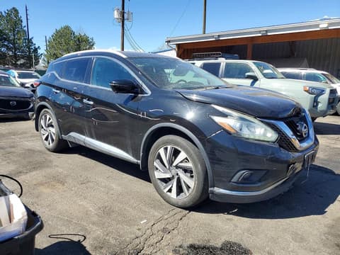 2017 Nissan Murano, VIN 5N1AZ2MH4HN183600. Фото 4 з 6 з аукціону Copart. Каталог авто зі США OpenDataCar.