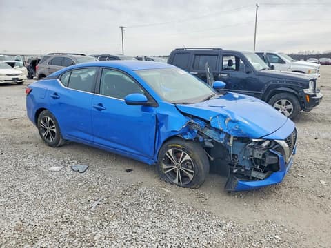 2023 Nissan Sentra, VIN 3N1AB8CV7PY229010. Фото 4 из 6 с аукциона Copart. Каталог авто из США OpenDataCar.