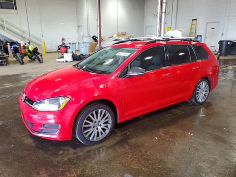 2017 Volkswagen Golf SportWagen, VIN 3VW017AU6HM518014. Фото 1 з 6 з аукціону Copart. Каталог авто зі США OpenDataCar.