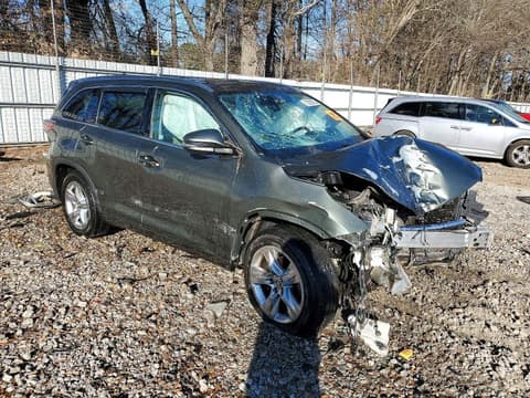 2016 Toyota Highlander, VIN 5TDYKRFH2GS187201. Фото 4 з 6 з аукціону Copart. Каталог авто зі США OpenDataCar.