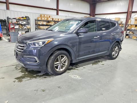 2018 Hyundai Santa Fe, VIN 5XYZT3LB2JG525568. Фото 1 з 6 з аукціону Copart. Каталог авто зі США OpenDataCar.