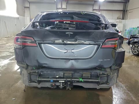 2021 Tesla Model X, VIN 5YJXCAE25MF321383. Фото 6 из 6 с аукциона Copart. Каталог авто из США OpenDataCar.