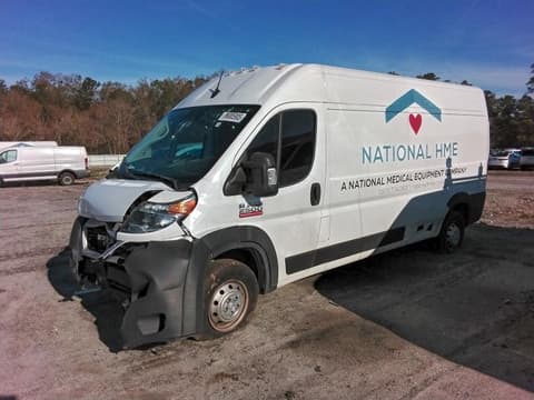 2022 Ram ProMaster 2500, VIN 3C6LRVDG2NE123098. Фото 1 з 6 з аукціону Copart. Каталог авто зі США OpenDataCar.