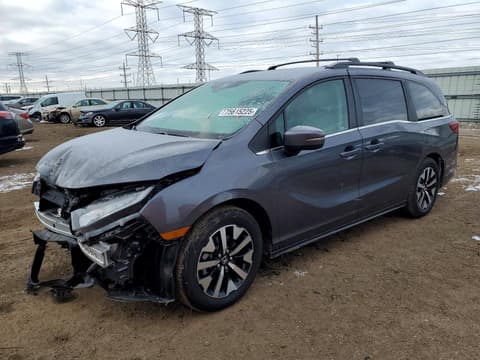 2025 Honda Odyssey, VIN 5FNRL6H65SB087683. Фото 1 з 6 з аукціону Copart. Каталог авто зі США OpenDataCar.