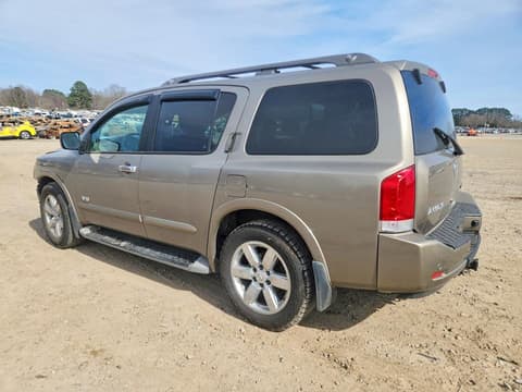 2009 Nissan Armada, VIN 5N1BA08D49N601551. Photo 2 of 6 from Copart auction. OpenDataCar US salvage catalog.