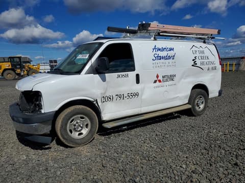 2019 Chevrolet Express G2500, VIN 1GCWGAFGXK1222039. Zdjęcie 1 z 6 z aukcji Copart. Katalog aut z USA OpenDataCar.