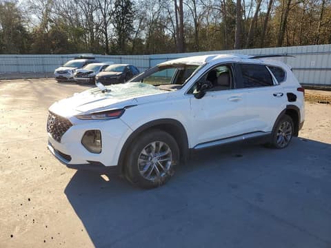 2020 Hyundai Santa Fe, VIN 5NMS23AD0LH140933. Фото 1 из 6 с аукциона Copart. Каталог авто из США OpenDataCar.