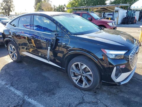 2023 Audi Q4 e-tron Sportback, VIN WA132BFZ0PP011617. Фото 4 из 6 с аукциона Copart. Каталог авто из США OpenDataCar.