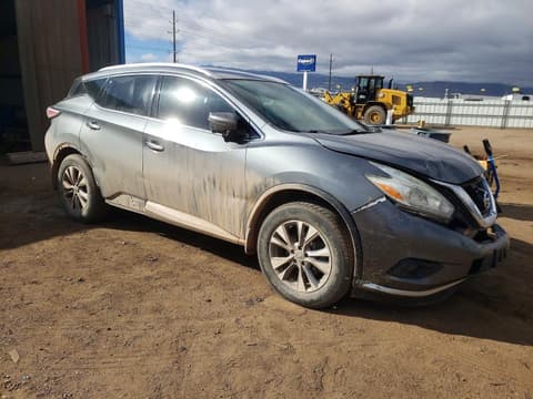 2017 Nissan Murano, VIN 5N1AZ2MG2HN189712. Фото 4 з 6 з аукціону Copart. Каталог авто зі США OpenDataCar.
