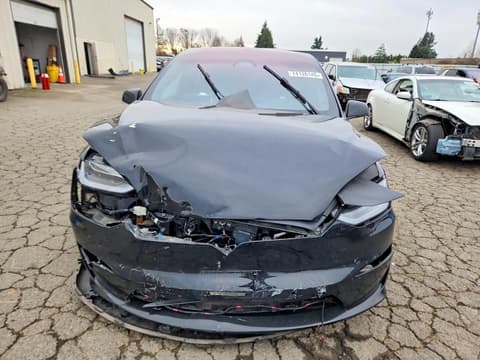 2022 Tesla Model X, VIN 7SAXCBE52NF362221. Фото 5 з 6 з аукціону Copart. Каталог авто зі США OpenDataCar.