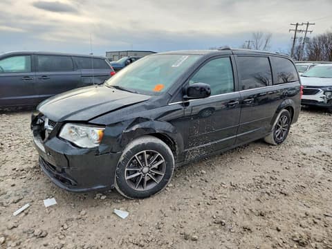 2017 Dodge Grand Caravan, VIN 2C4RDGCG3HR716700. Фото 1 з 6 з аукціону Copart. Каталог авто зі США OpenDataCar.