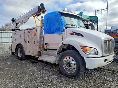 2025 Peterbilt 536, VIN 2NPKHM6X4SM708683. Photo 1 of 6 from Copart auction. OpenDataCar US salvage catalog.
