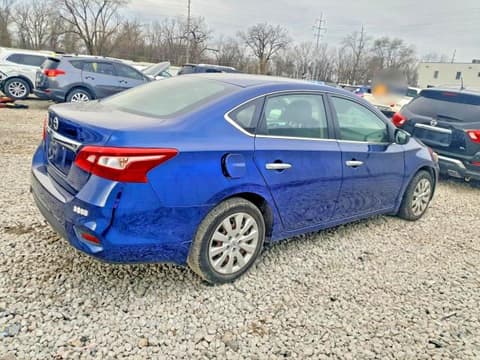 2019 Nissan Sentra, VIN 3N1AB7AP7KY209301. Фото 3 з 6 з аукціону Copart. Каталог авто зі США OpenDataCar.