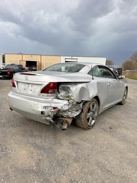 2011 Lexus IS 250c, VIN JTHFF2C29B2519670. Фото 3 з 6 з аукціону Copart. Каталог авто зі США OpenDataCar.