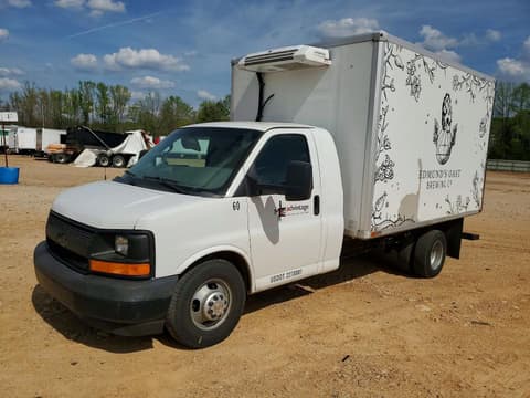 2017 Chevrolet Express 3500, VIN 1GB3GSCF8H1351768. Фото 1 з 6 з аукціону Copart. Каталог авто зі США OpenDataCar.