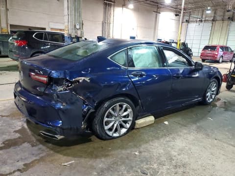 2021 Acura TLX, VIN 19UUB5F3XMA010689. Фото 3 з 6 з аукціону Copart. Каталог авто зі США OpenDataCar.