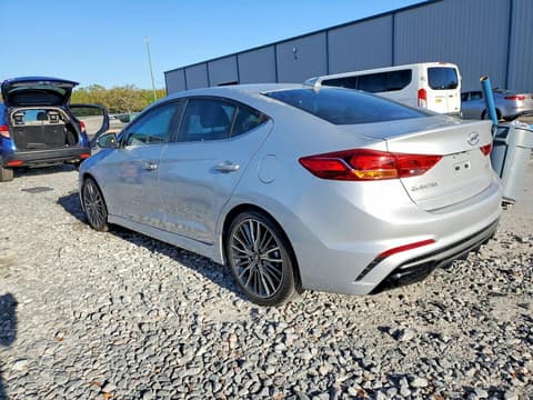 2018 Hyundai Elantra, VIN KMHD04LB7JU524791. Фото 2 з 6 з аукціону Copart. Каталог авто зі США OpenDataCar.