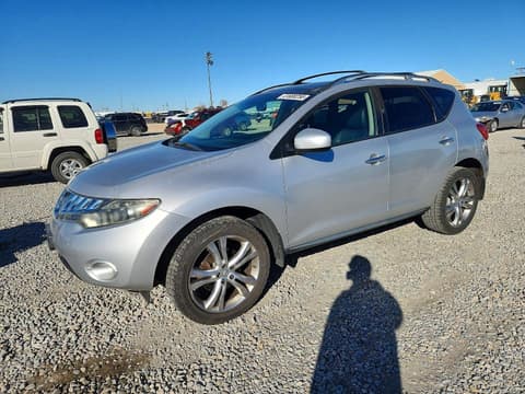 2009 Nissan Murano, VIN JN8AZ18W09W153422. Фото 1 з 6 з аукціону Copart. Каталог авто зі США OpenDataCar.