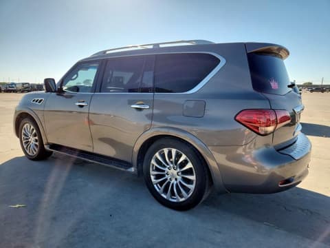 2017 Infiniti QX80, VIN JN8AZ2NF4H9640436. Фото 2 з 6 з аукціону Copart. Каталог авто зі США OpenDataCar.