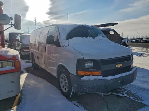 2014 Chevrolet Express 1500, VIN 1GCSGAFX8E1120676. Фото 4 з 6 з аукціону Copart. Каталог авто зі США OpenDataCar.
