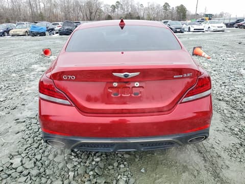 2019 Genesis G70, VIN KMTG34LE4KU031415. Фото 6 з 6 з аукціону Copart. Каталог авто зі США OpenDataCar.