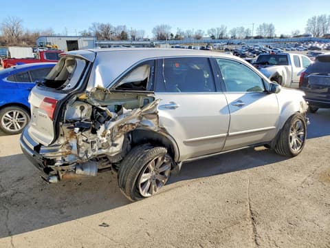 2013 Acura MDX, VIN 2HNYD2H64DH500007. Фото 3 з 6 з аукціону Copart. Каталог авто зі США OpenDataCar.