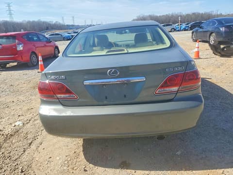 2005 Lexus ES 330, VIN JTHBA30G255117592. Фото 6 з 6 з аукціону Copart. Каталог авто зі США OpenDataCar.