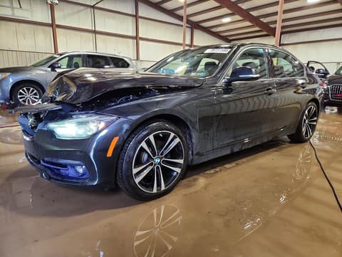 2018 Bmw 3 Series, VIN WBA8D9C57JA616080. Фото 1 з 6 з аукціону Copart. Каталог авто зі США OpenDataCar.