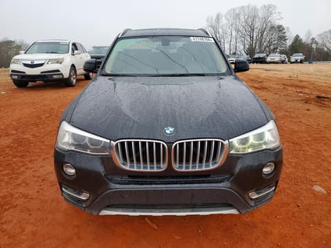 2017 Bmw X3, VIN 5UXWZ7C34H0X40708. Фото 5 з 6 з аукціону Copart. Каталог авто зі США OpenDataCar.