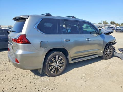 2021 Lexus LX 570, VIN JTJDY7AX4M4334753. Фото 3 з 6 з аукціону Copart. Каталог авто зі США OpenDataCar.