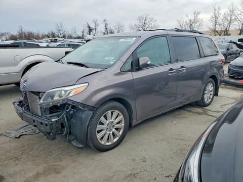 2015 Toyota Sienna, VIN 5TDDK3DC0FS102373. Фото 1 з 6 з аукціону Copart. Каталог авто зі США OpenDataCar.