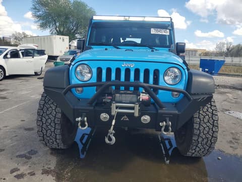 2017 Jeep Wrangler Unlimited, VIN 1C4BJWDG6HL597682. Zdjęcie 5 z 6 z aukcji Copart. Katalog aut z USA OpenDataCar.