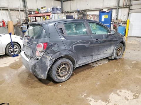 2014 Chevrolet Sonic, VIN 1G1JB6EH4E4215857. Фото 3 из 6 с аукциона Copart. Каталог авто из США OpenDataCar.