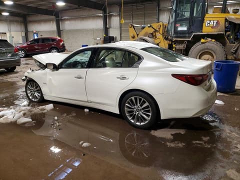 2019 Infiniti Q50, VIN JN1EV7AR5KM555375. Фото 2 з 6 з аукціону Copart. Каталог авто зі США OpenDataCar.