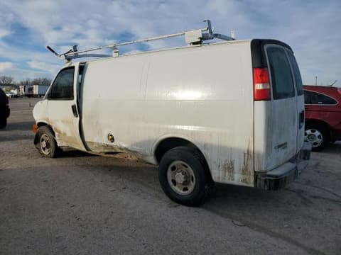 2012 Chevrolet Express 2500, VIN 1GCWGFCA2C1166287. Фото 2 з 6 з аукціону Copart. Каталог авто зі США OpenDataCar.