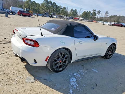 2017 Fiat 124 Spider, VIN JC1NFAEK9H0107996. Photo 3 of 6 from Copart auction. OpenDataCar US salvage catalog.