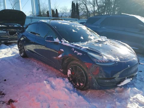 2018 Tesla Model 3, VIN 5YJ3E1EBXJF099881. Фото 4 з 6 з аукціону Copart. Каталог авто зі США OpenDataCar.