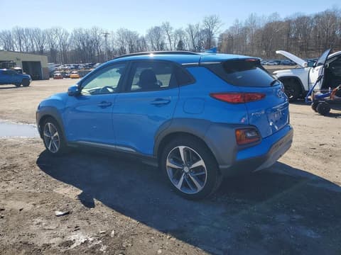 2020 Hyundai Kona, VIN KM8K5CA51LU543307. Фото 2 з 6 з аукціону Copart. Каталог авто зі США OpenDataCar.