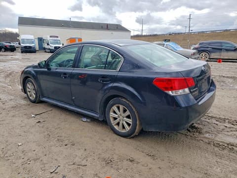 2012 Subaru Legacy, VIN 4S3BMBA69C3042584. Zdjęcie 2 z 6 z aukcji Copart. Katalog aut z USA OpenDataCar.