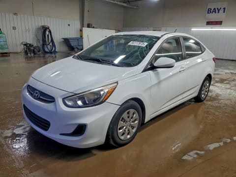 2016 Hyundai Accent, VIN KMHCT4AE9GU027766. Фото 1 з 6 з аукціону Copart. Каталог авто зі США OpenDataCar.