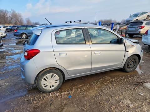 2019 Mitsubishi Mirage, VIN ML32A3HJ5KH002600. Photo 3 of 6 from Copart auction. OpenDataCar US salvage catalog.
